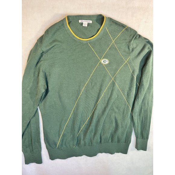 Cutter and Buck Green Bay Packers Sweater Mens 2XL - Picture 1 of 9